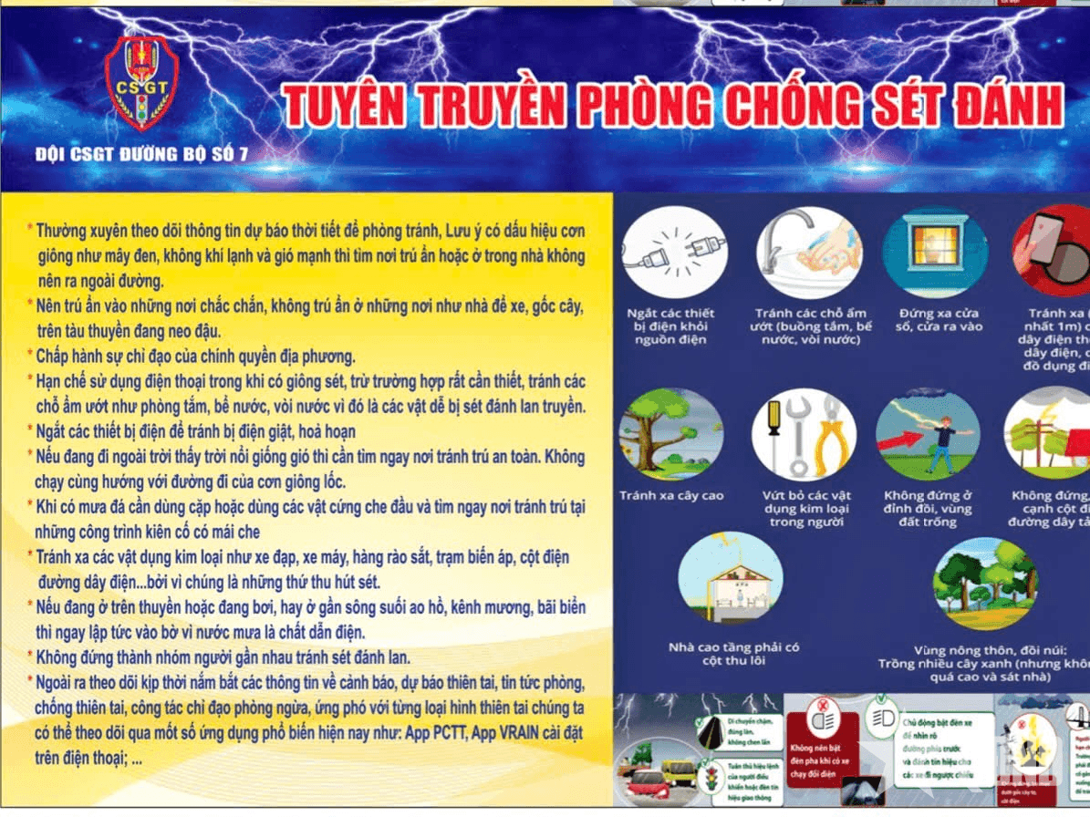 Nâng cao kỹ năng ứng phó thiên tai khi tham gia giao thông