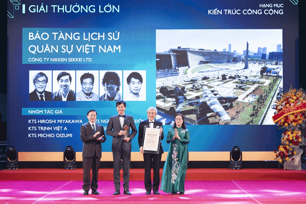 Dấu ấn của giải thưởng kiến trúc quốc gia