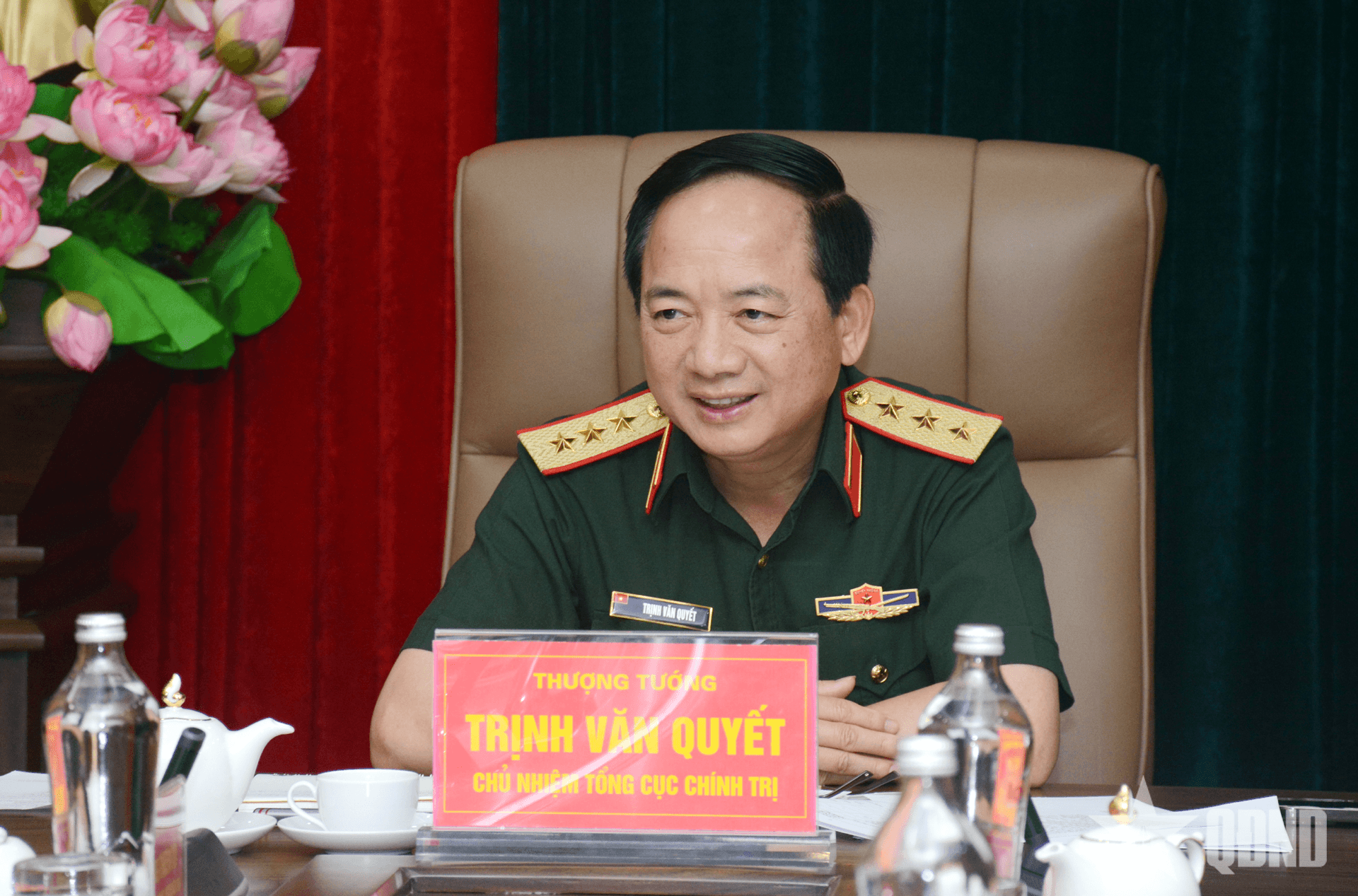 Thượng tướng Trịnh Văn Quyết chủ trì Hội nghị Ban chủ nhiệm Tổng cục Chính trị Quân đội nhân dân Việt Nam