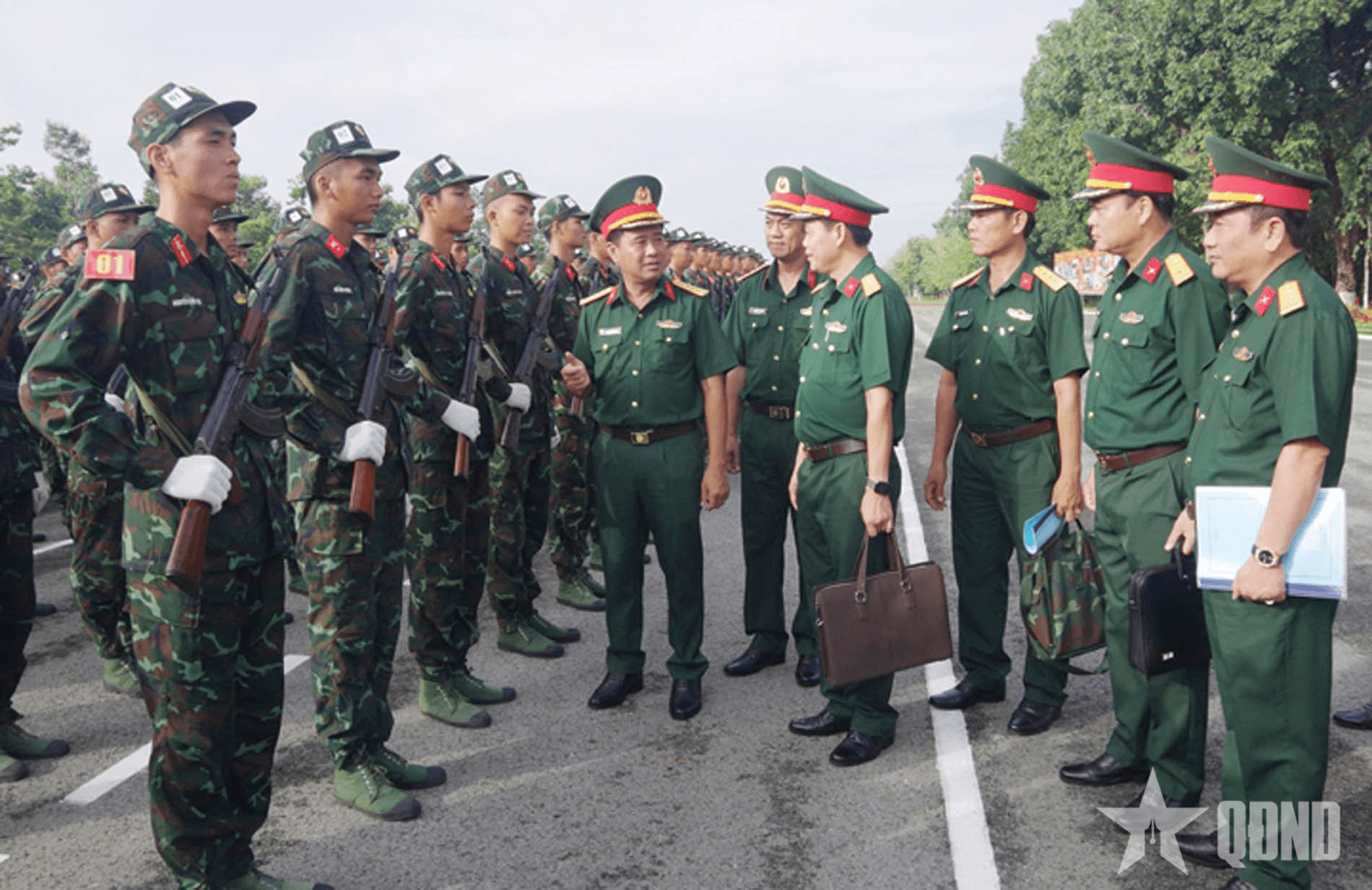 Quân khu 7 kiểm tra lực lượng tham gia nhiệm vụ A80 tại Sư đoàn 5