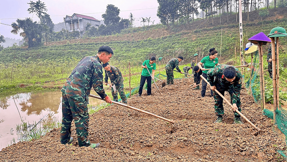 Giúp dân bằng việc làm thiết thực