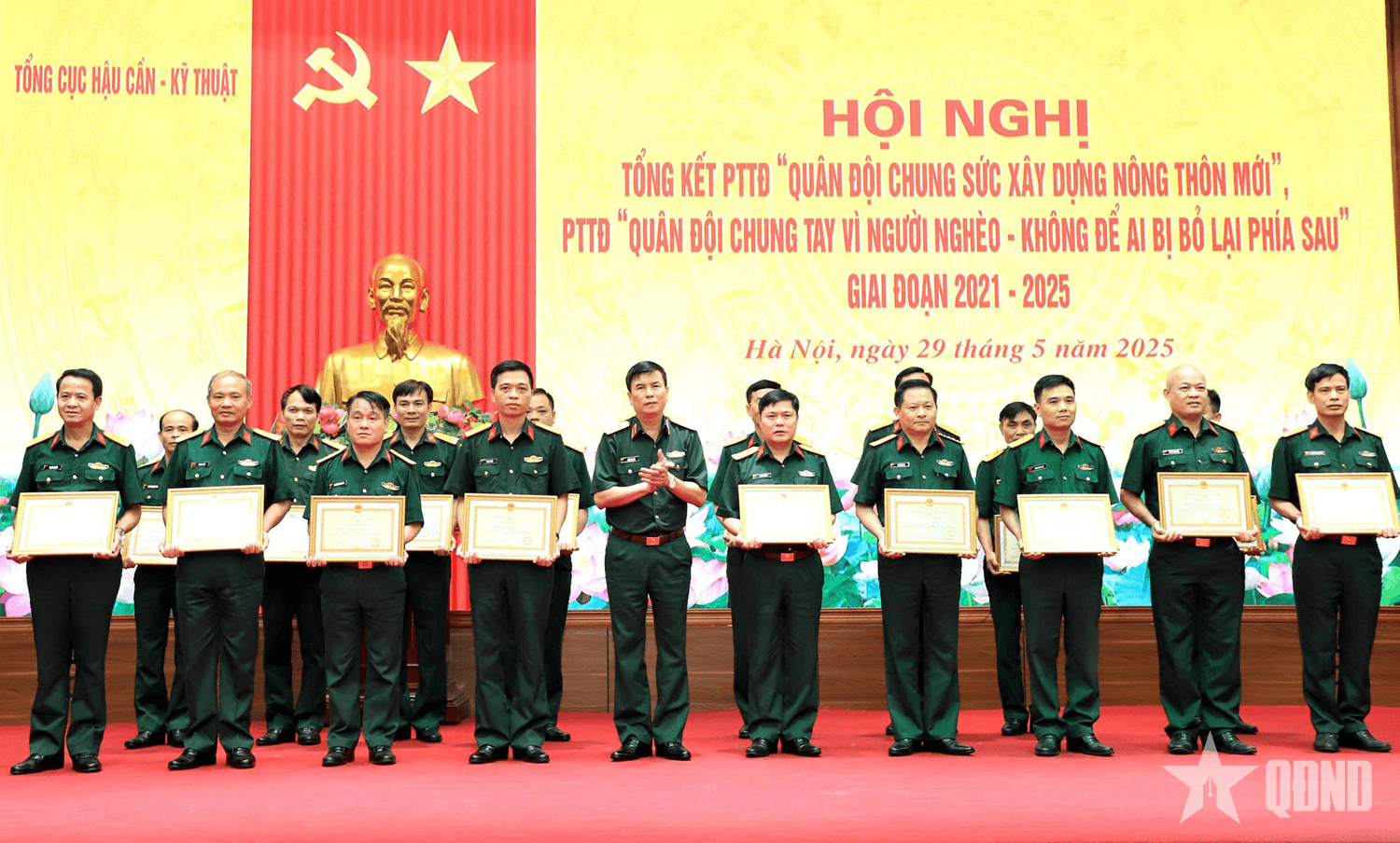 Tổng cục Hậu cần - Kỹ thuật tổng kết thực hiện 2 phong trào thi đua do Bộ Quốc phòng phát động