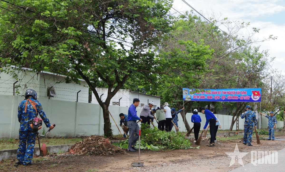Đoàn cơ sở Trung đoàn 937 phát động chiến dịch thanh niên tình nguyện hè 2025