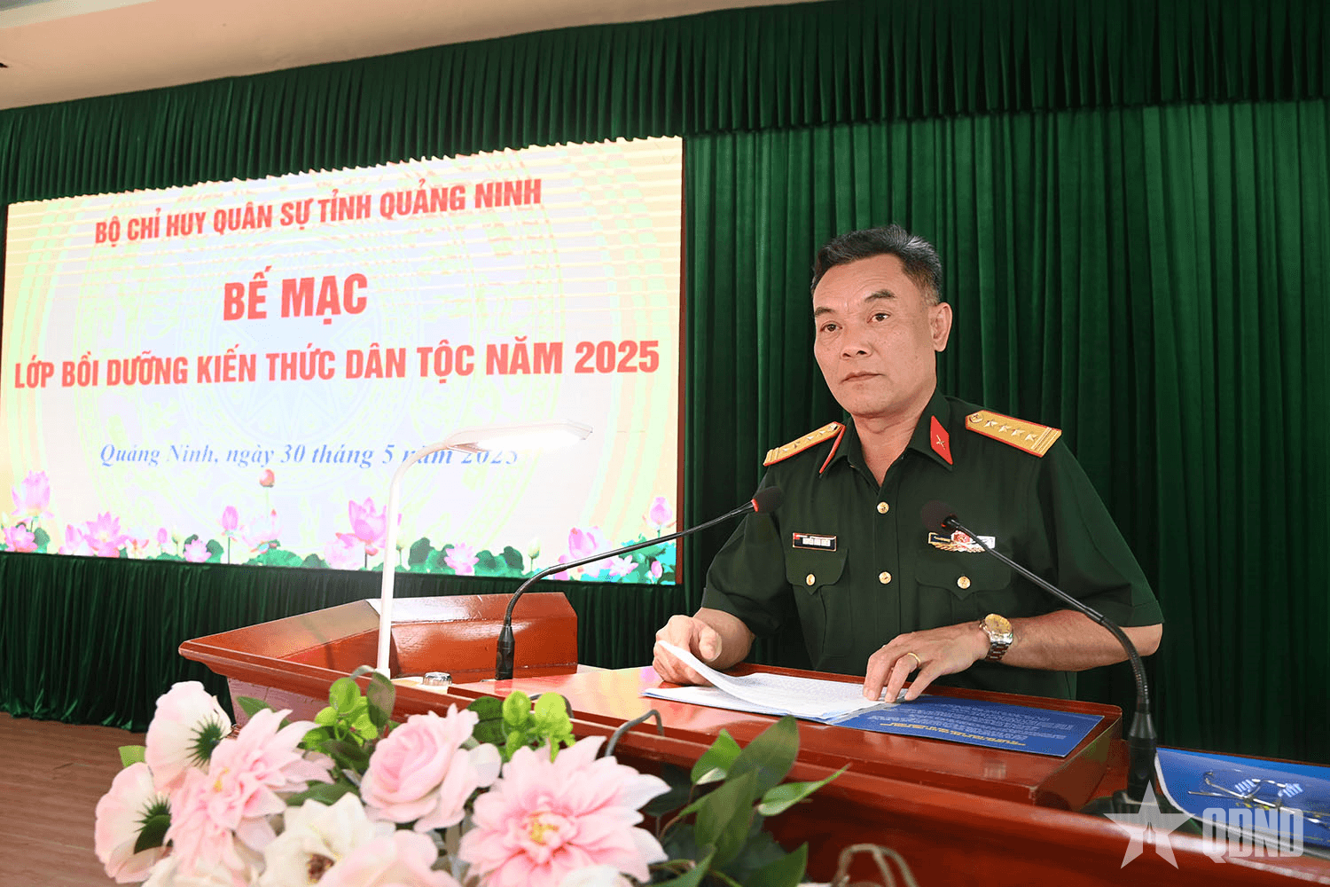 Bộ CHQS tỉnh Quảng Ninh: Bế mạc lớp bồi dưỡng kiến thức dân tộc năm 2025