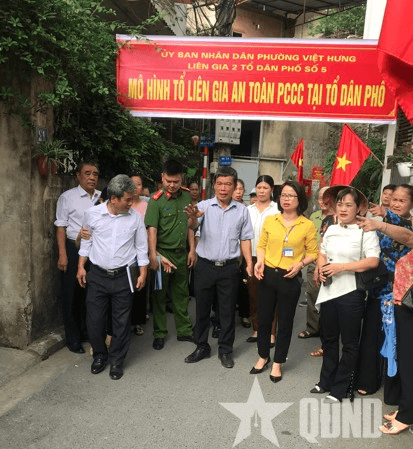 Hiệu quả từ mô hình tổ liên gia phòng cháy, chữa cháy