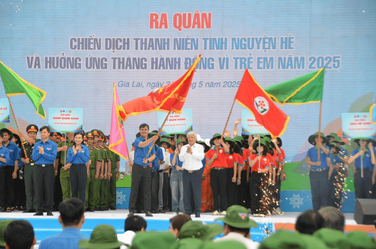 Trung ương Đoàn tổ chức ra quân Chiến dịch Thanh niên tình nguyện Hè 2025