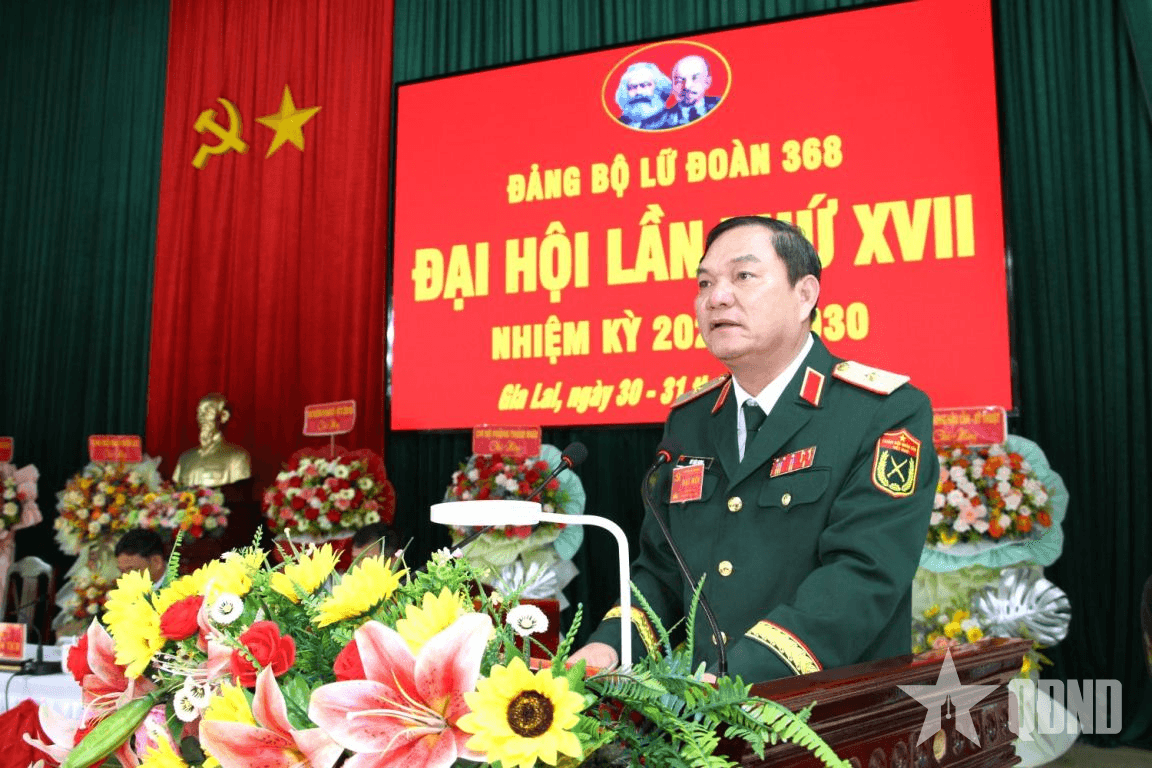 Đảng bộ Lữ đoàn 368 (Quân khu 5) đại hội lần thứ XVII