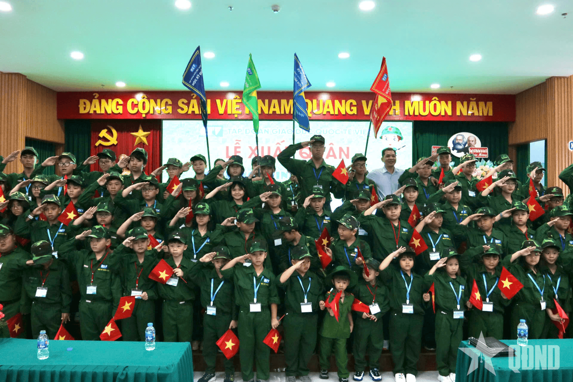 TP Thủ Đức: Hơn 100 học sinh tham gia Chương trình “Học kỳ hè Quân đội” 2025