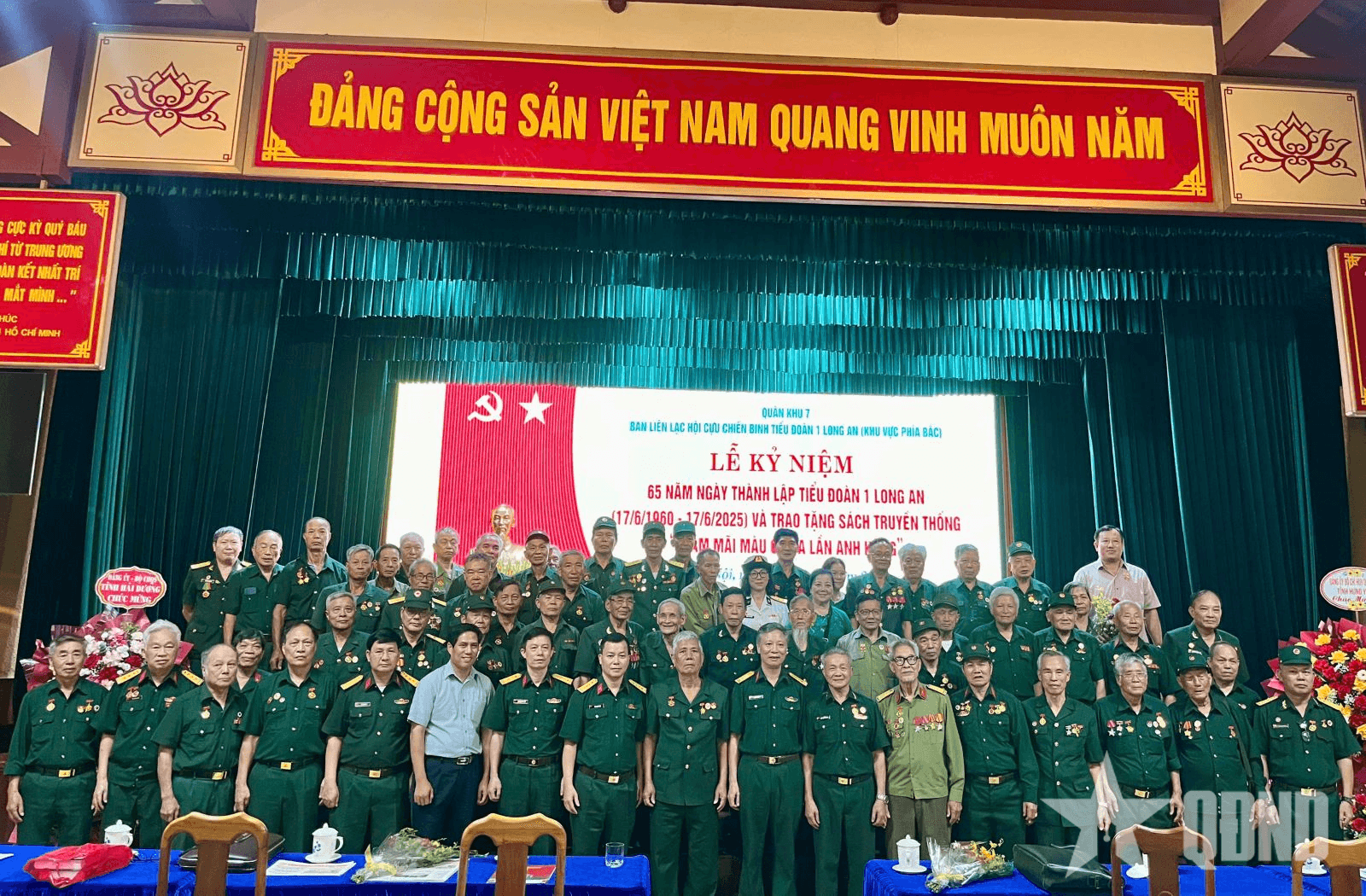Gặp mặt truyền thống Tiểu đoàn 1 Long An