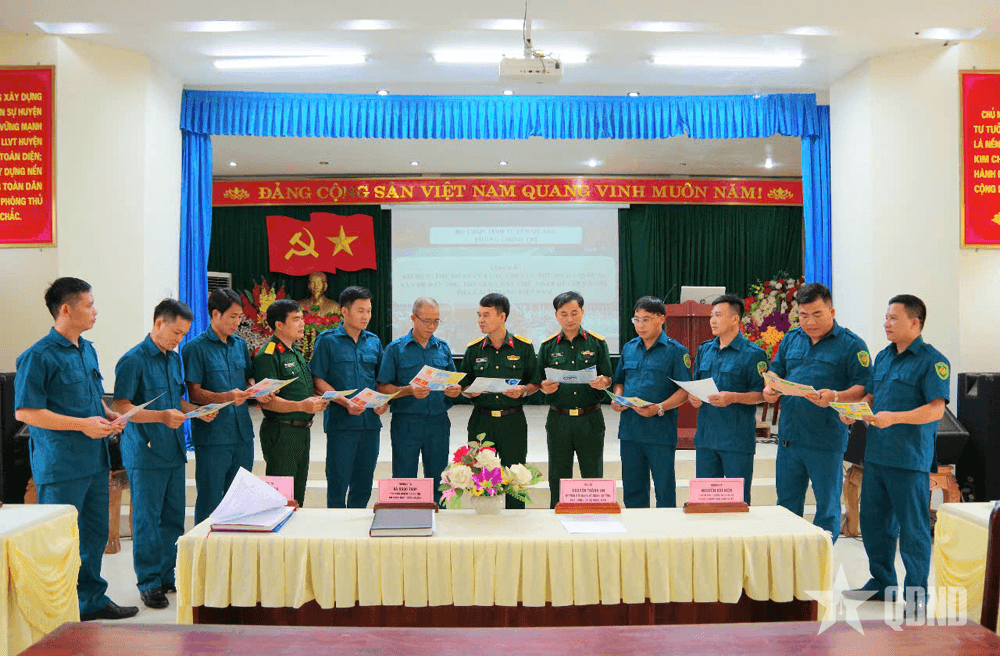 Bộ CHQS tỉnh Tuyên Quang: Xây dựng thế trận lòng dân trong đồng bào dân tộc ở huyện Sơn Dương