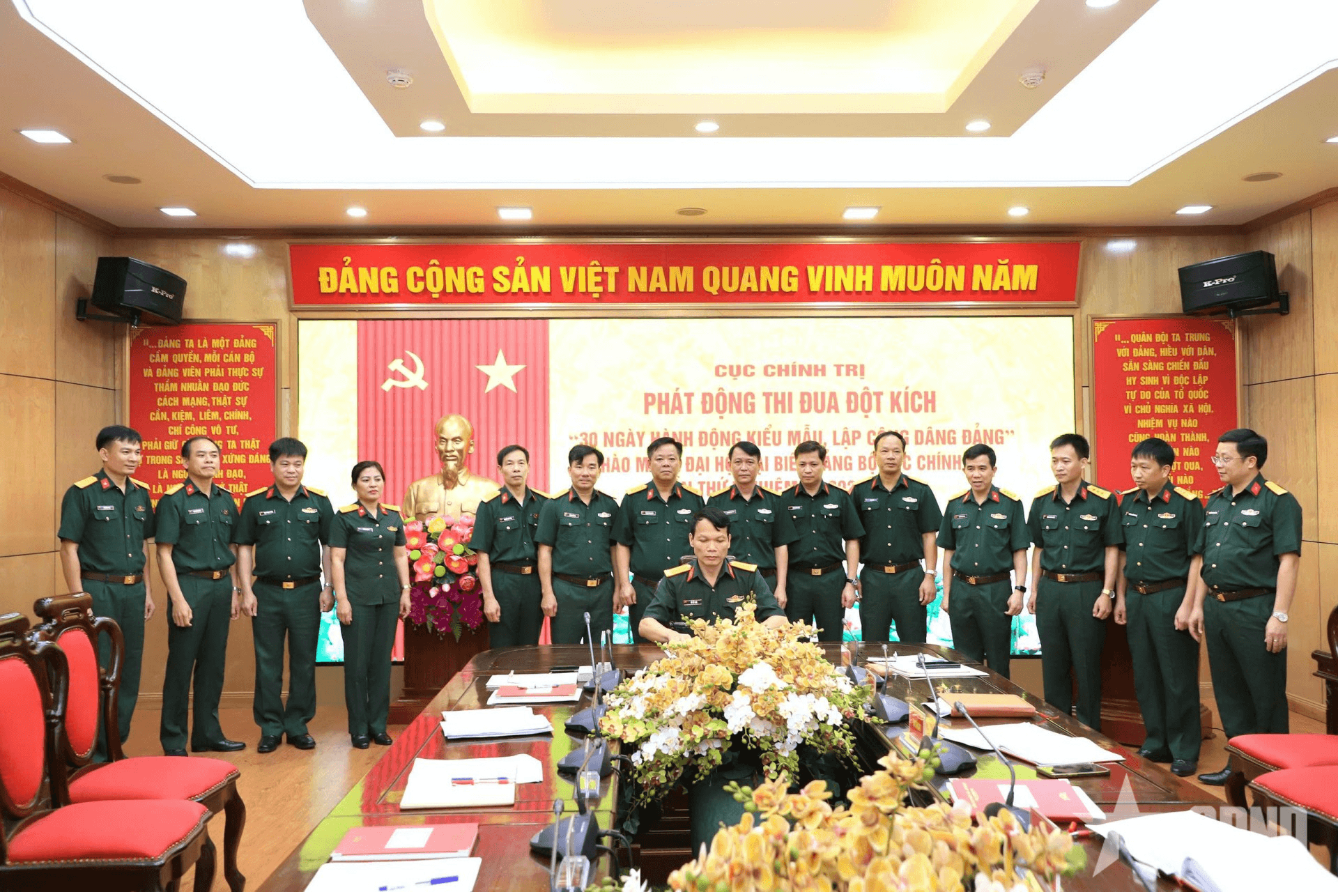 Cục Chính trị, Tổng cục Hậu cần - Kỹ thuật phát động đợt thi đua đột kích