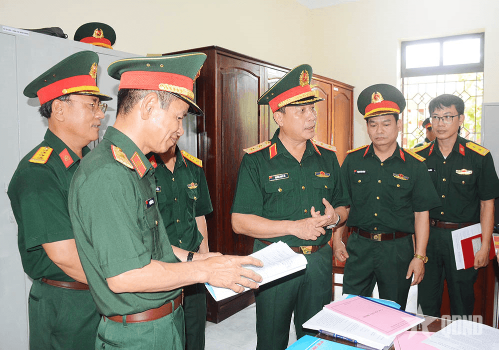 Tổng cục Chính trị kiểm tra hoạt động công tác Đảng, công tác chính trị tại Lữ đoàn 596