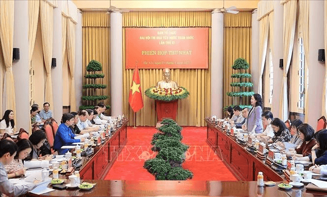 Phiên họp thứ nhất của Ban Tổ chức Đại hội Thi đua yêu nước toàn quốc lần thứ XI