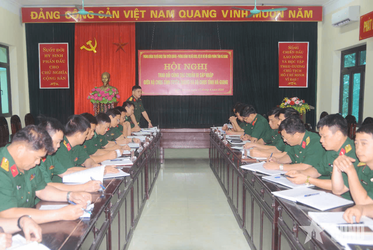 Bộ CHQS tỉnh Tuyên Quang: Làm tốt công tác trước, trong, sau sáp nhập