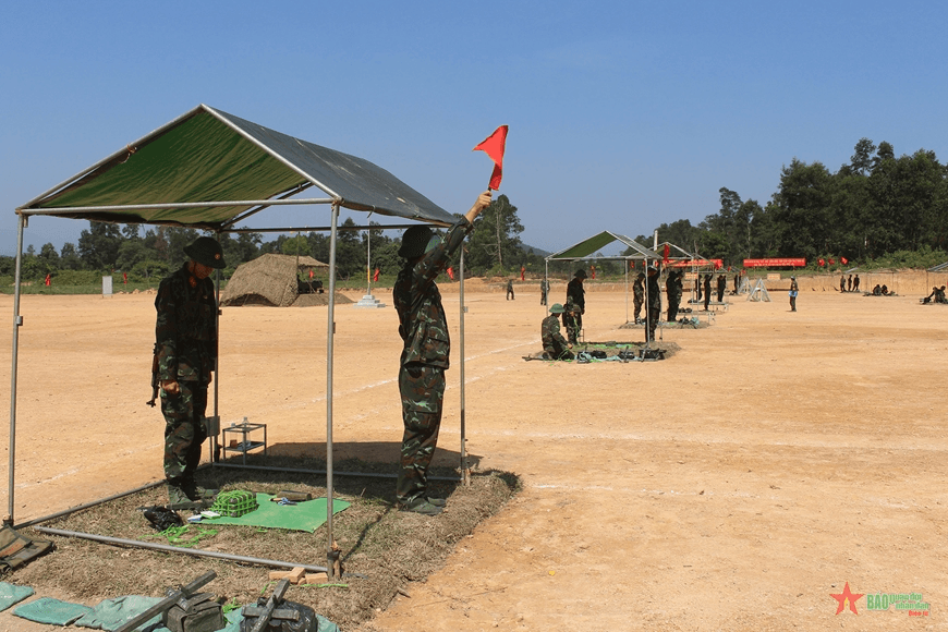 Tổ chức huấn luyện phù hợp với thời tiết nắng nóng
