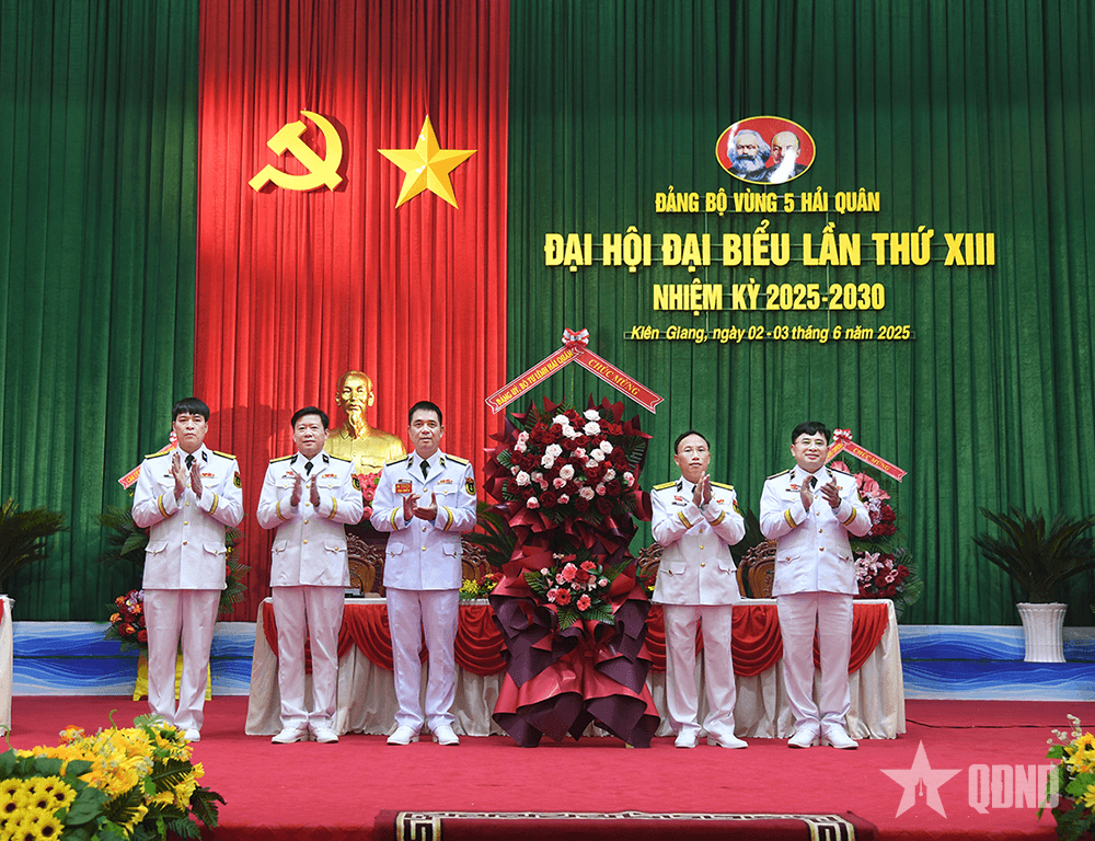 Đảng bộ Vùng 5 Hải quân: Đoàn kết-Dân chủ-Kỷ cương-Phát triển
