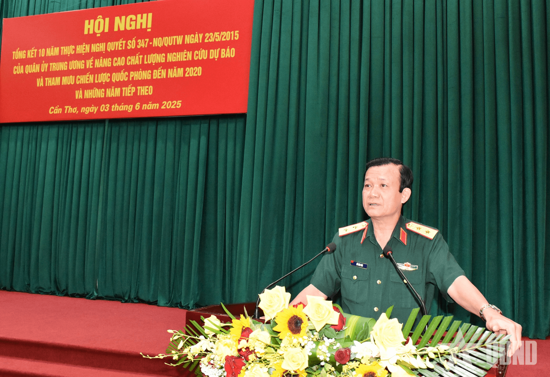 Đảng ủy Quân khu 9: Tập trung nâng cao chất lượng nghiên cứu dự báo và tham mưu chiến lược quốc phòng