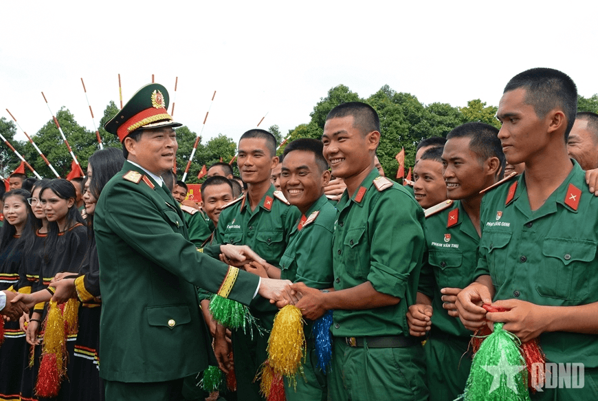 Các đơn vị tổ chức Lễ tuyên thệ chiến sĩ mới năm 2025
