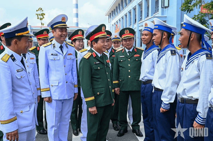 Thượng tướng Trịnh Văn Quyết: Lễ tuyên thệ là tiền đề để chiến sĩ bước tiếp trên chặng đường binh nghiệp vẻ vang