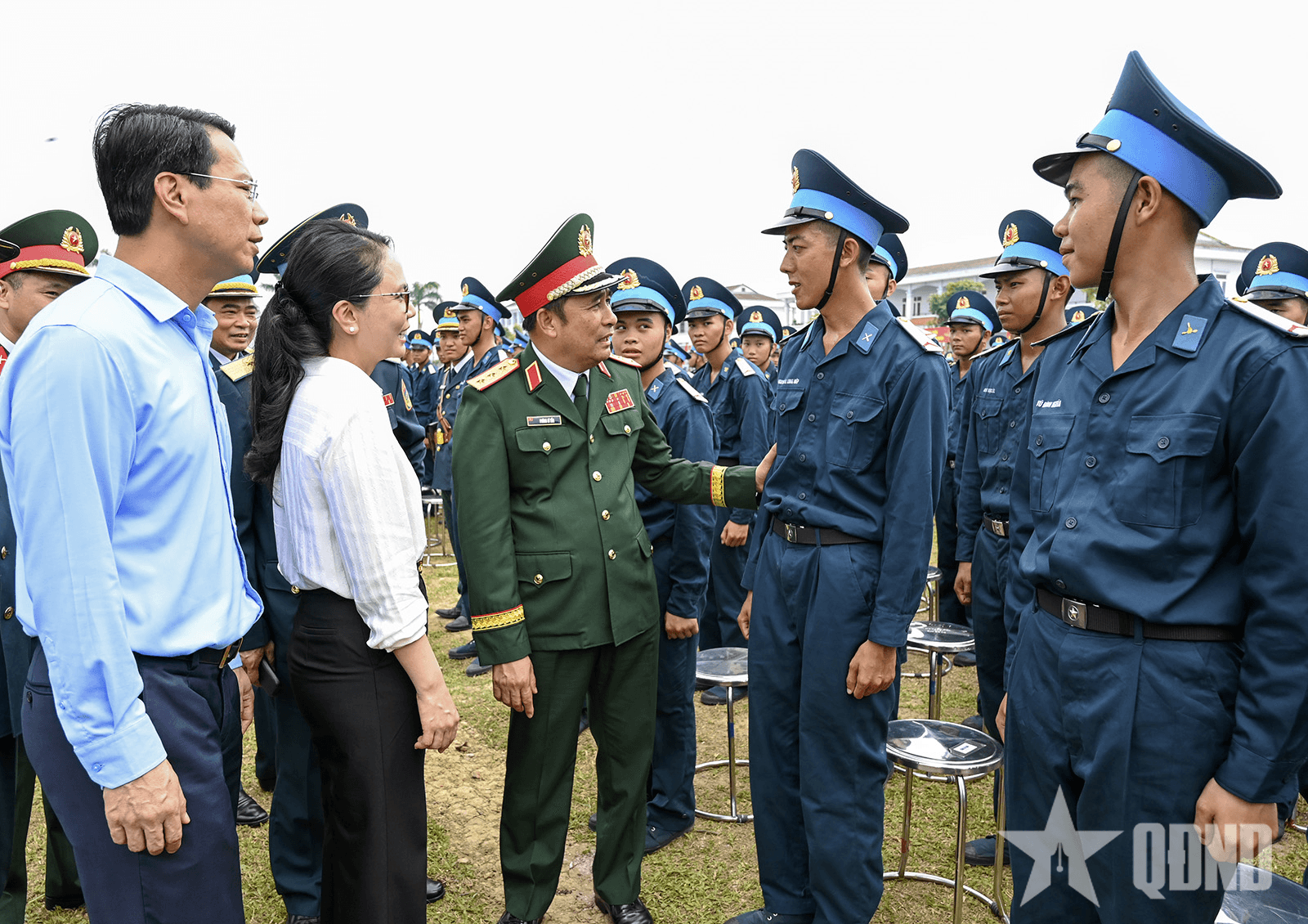 Thượng tướng Phùng Sĩ Tấn: Chiến sĩ mới Sư đoàn 363 cần xây dựng bản lĩnh vững vàng, quyết tâm khắc phục khó khăn