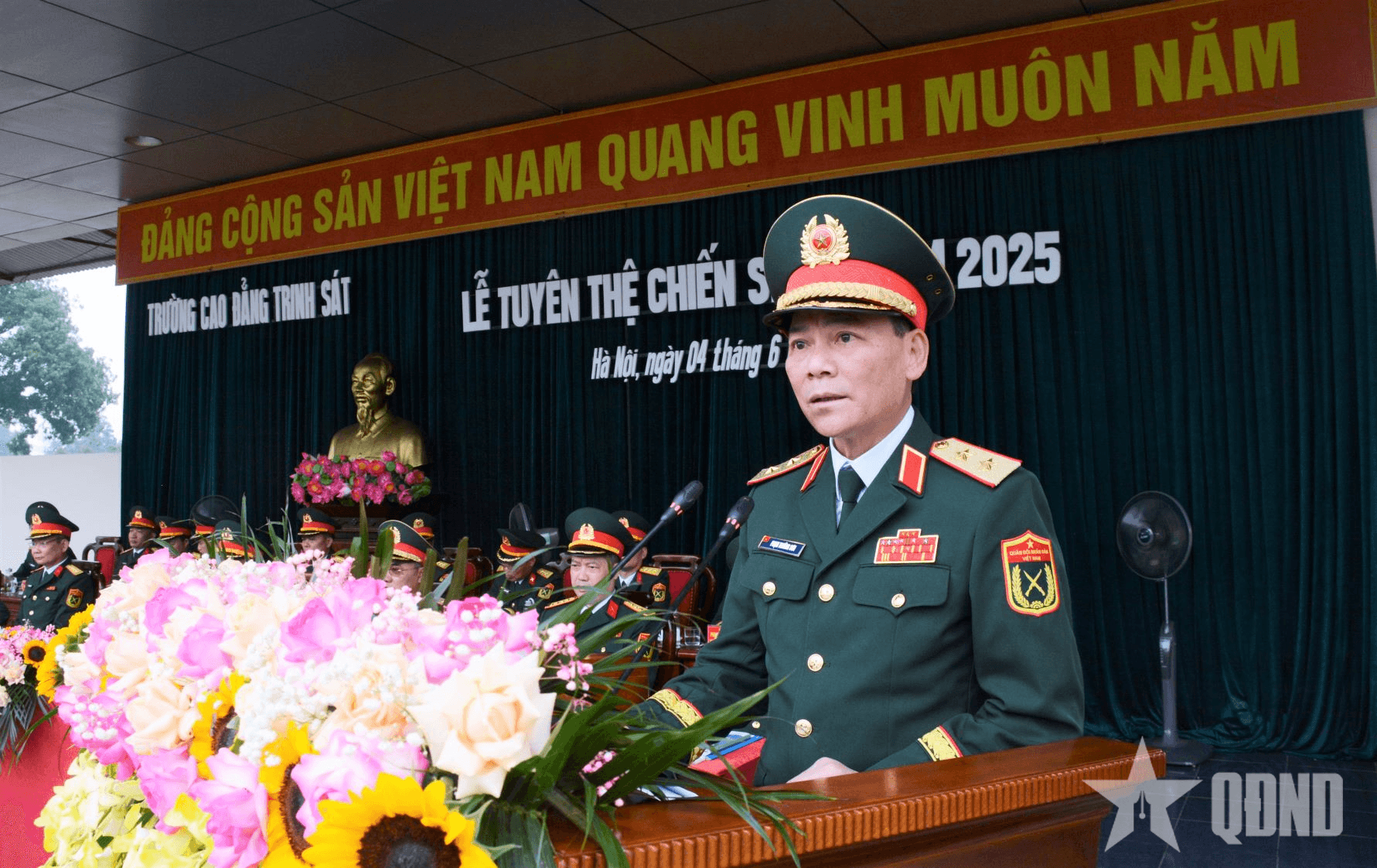 Trung tướng Phạm Trường Sơn: Trường Cao đẳng Trinh sát phải chú trọng huấn luyện chuyên ngành tình báo