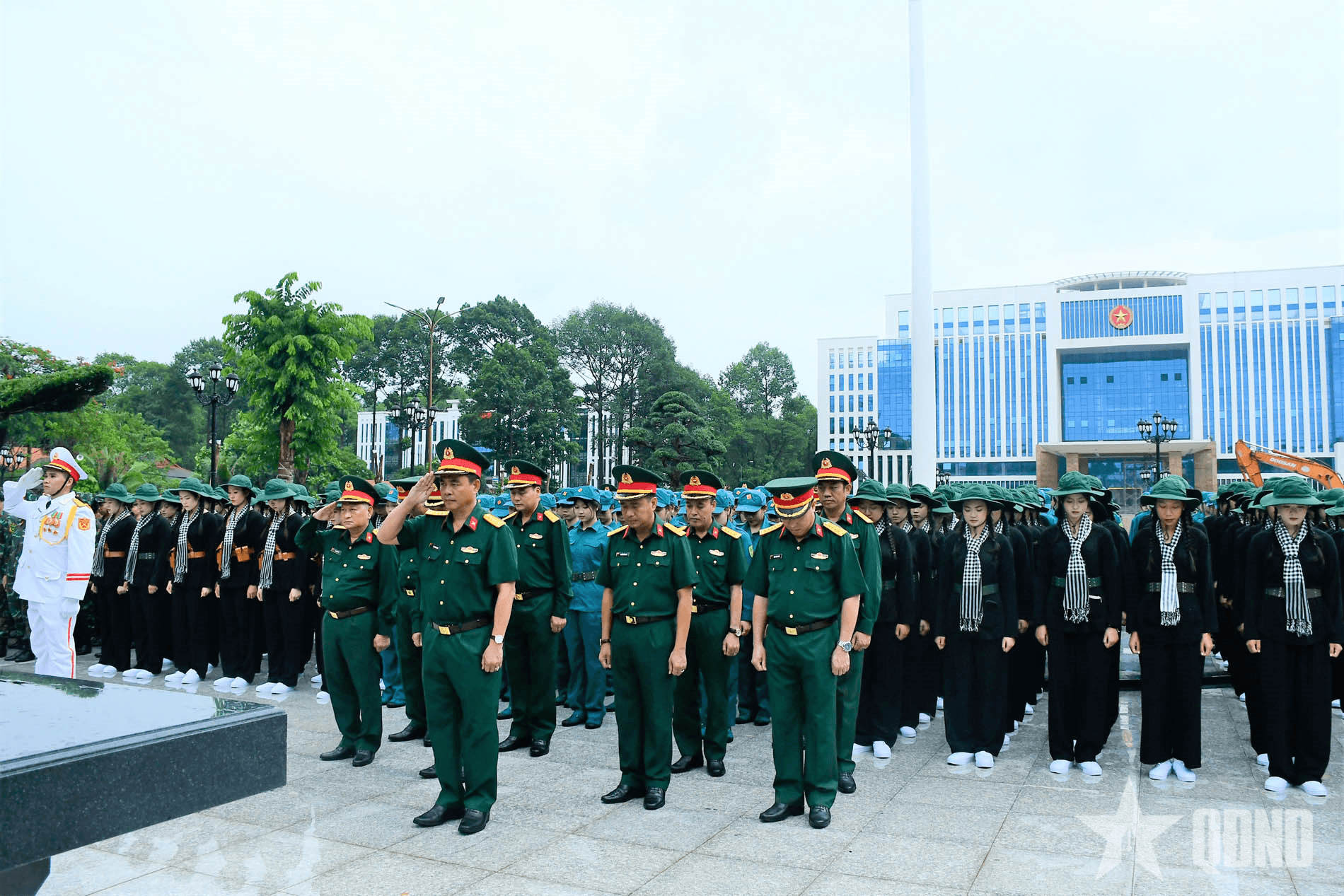 Quân khu 7 tổ chức lực lượng lên đường làm nhiệm vụ A80
