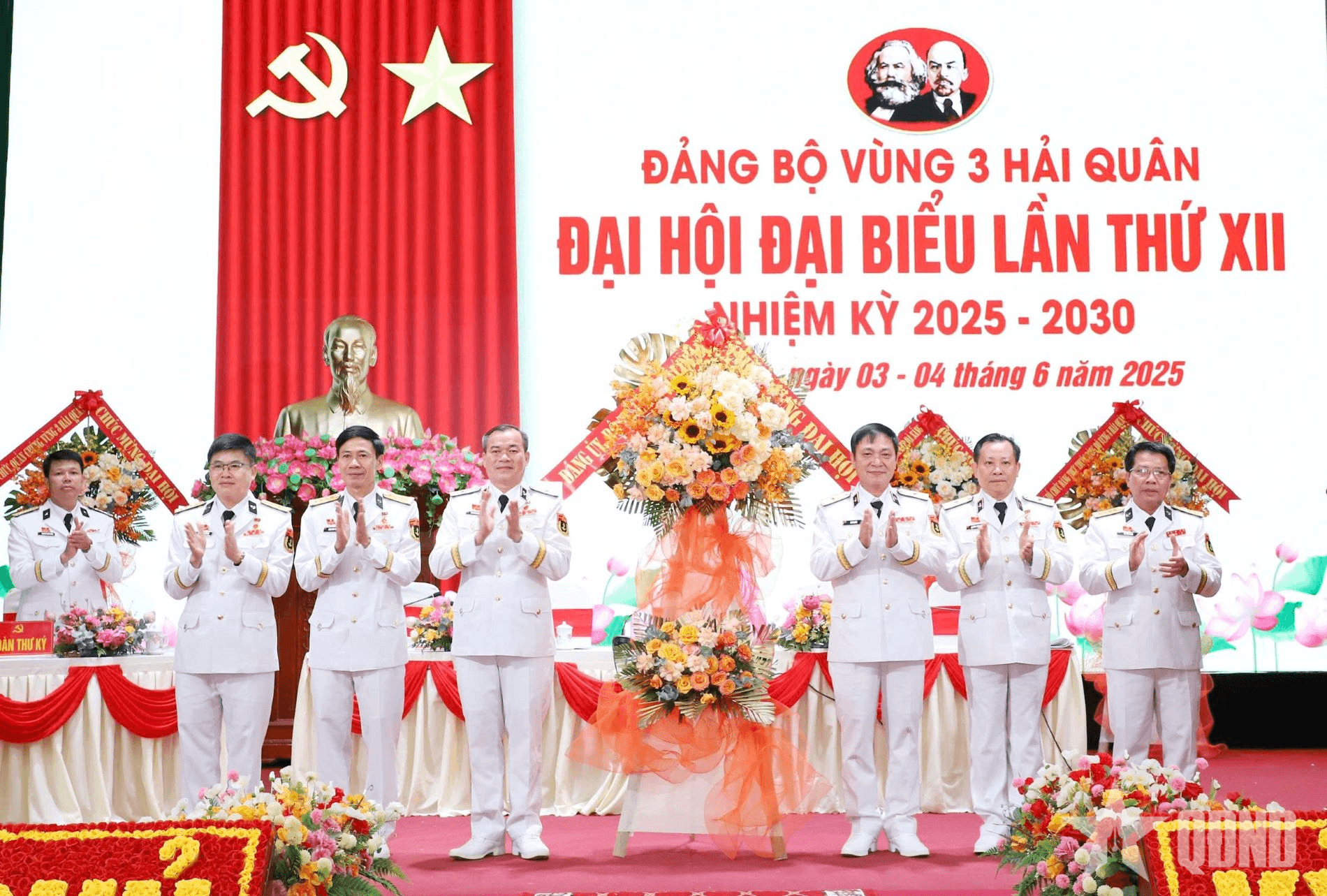 Đảng bộ Vùng 3 Hải quân tổ chức Đại hội đại biểu lần thứ XII, nhiệm kỳ 2025-2030