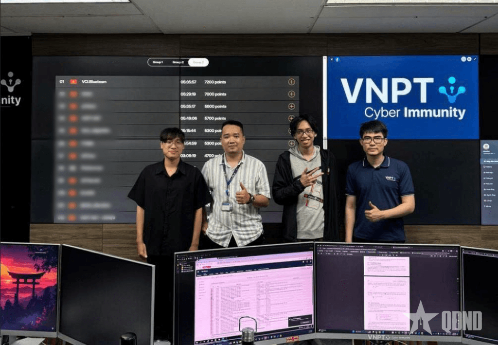 VNPT đạt Top 3 tại giải vô địch an ninh mạng thế giới