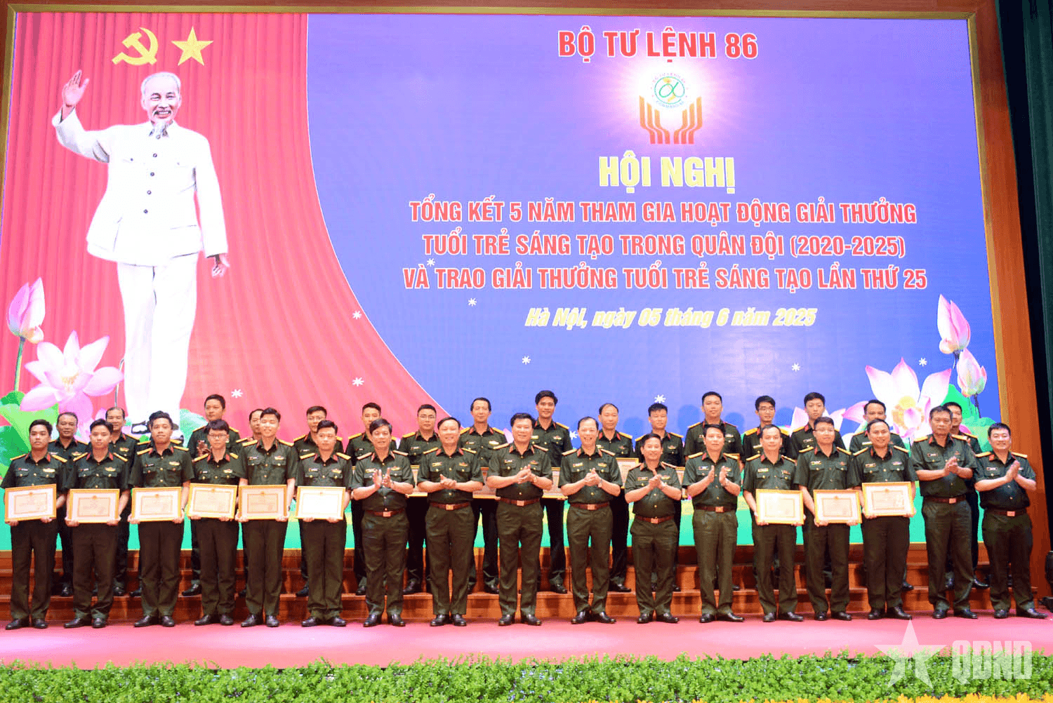 Bộ tư lệnh 86 tổng kết 5 năm tổ chức, tham gia Giải thưởng Tuổi trẻ sáng tạo trong Quân đội