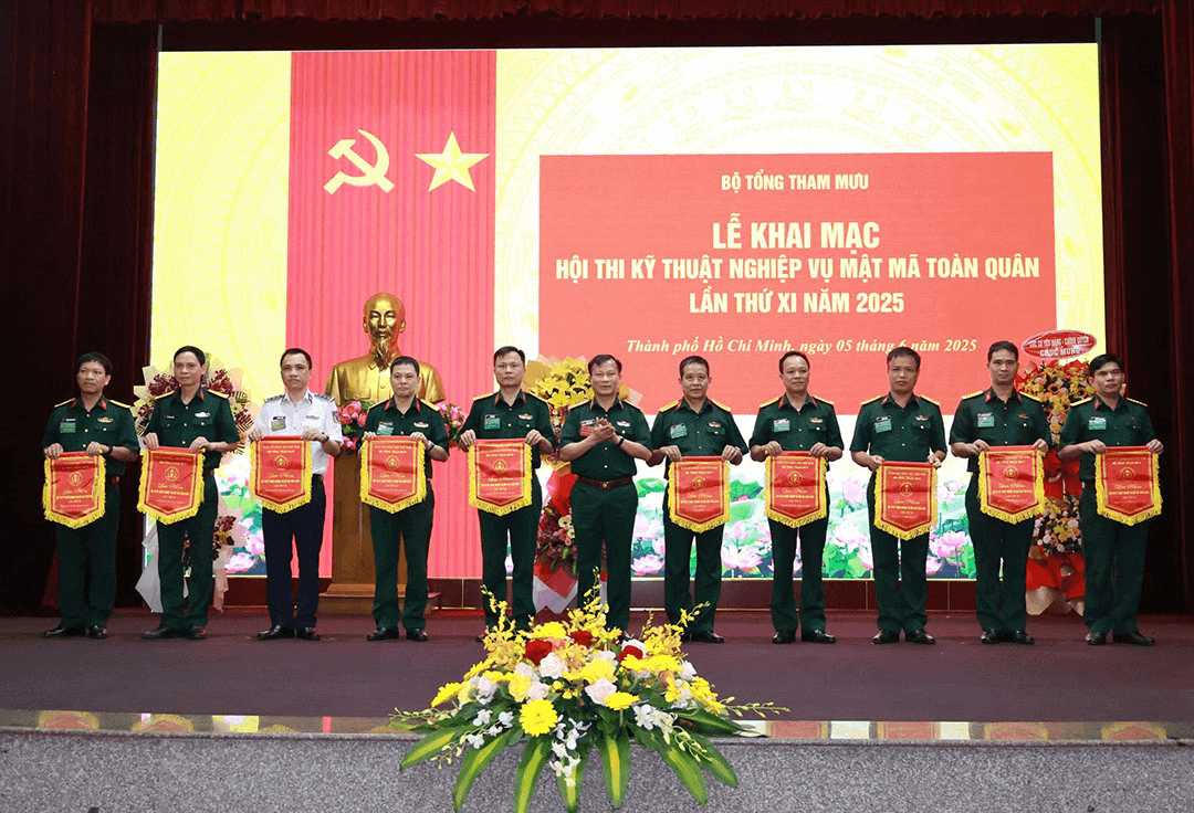 Khai mạc Hội thi kỹ thuật nghiệp vụ mật mã toàn quân lần thứ 11 năm 2025