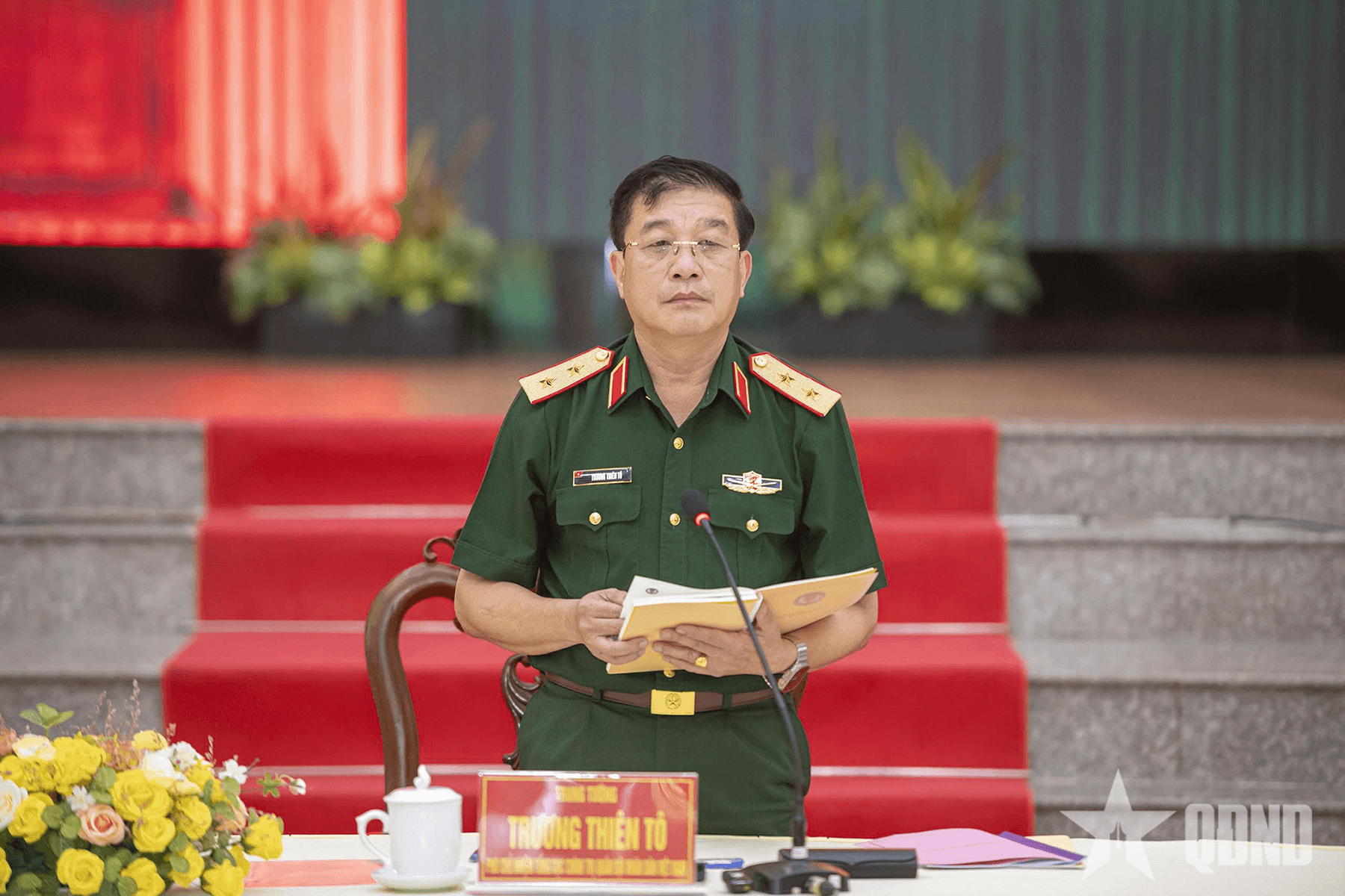 Đoàn công tác Tổng cục Chính trị kiểm tra tại Bộ CHQS tỉnh An Giang