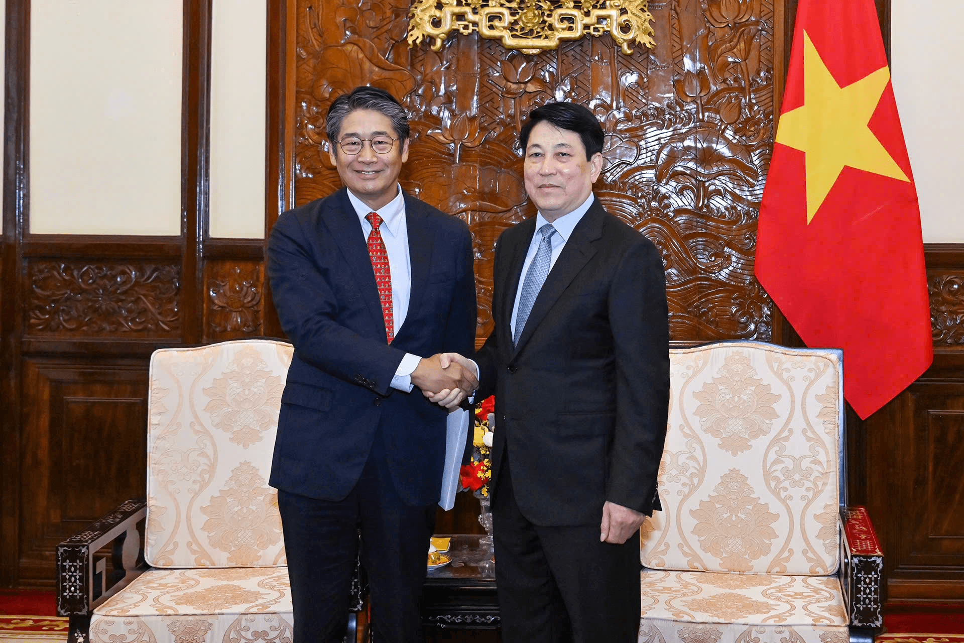 Chủ tịch nước Lương Cường tiếp Đại sứ Nhật Bản Ito Naoki