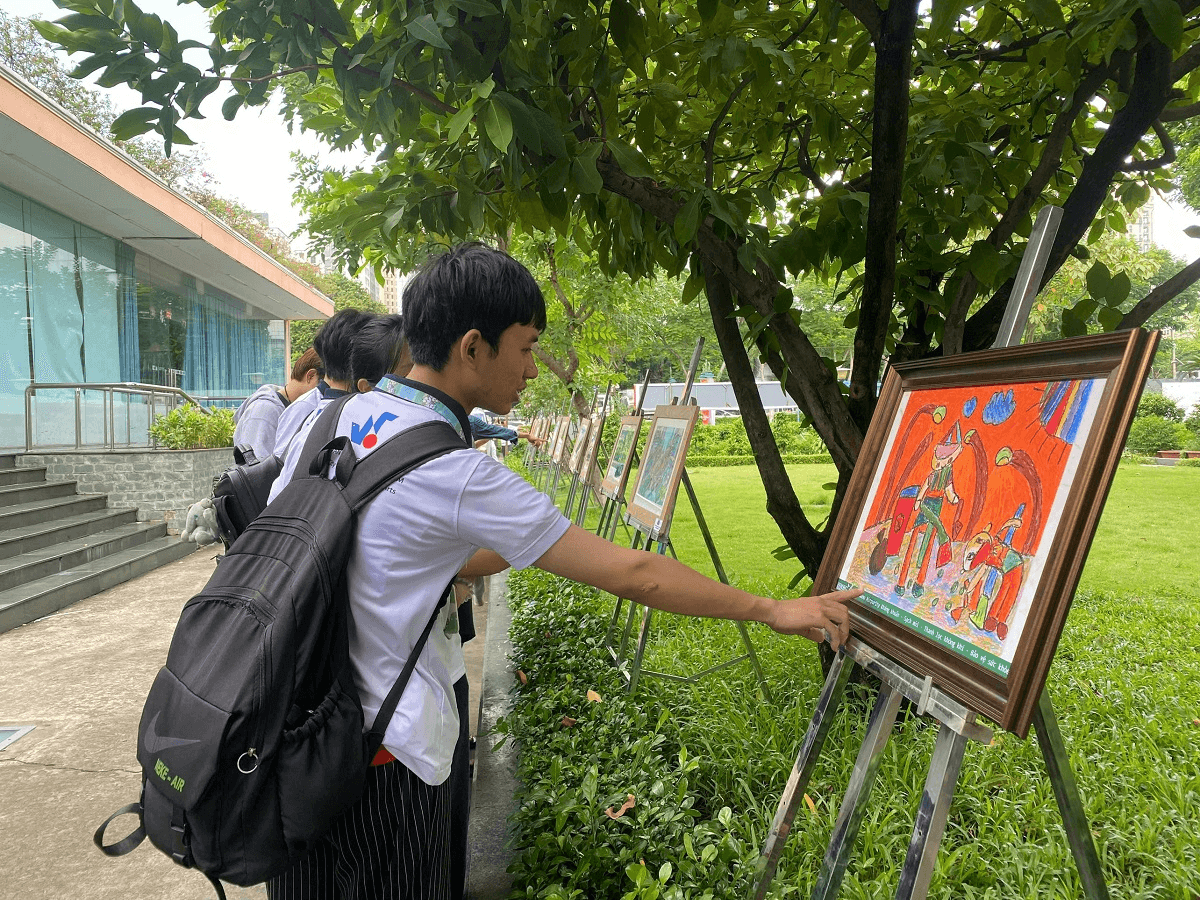 “Thành phố xanh – Đẹp như trong tranh”: Khi nghệ thuật chạm vào trái tim môi trường