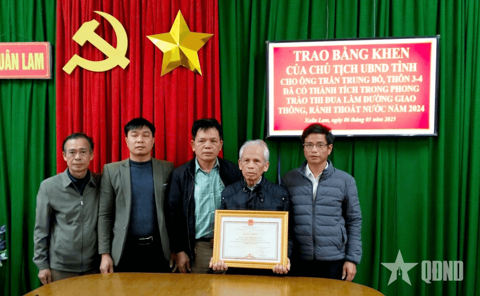 Cựu chiến binh hiến đất mở đường