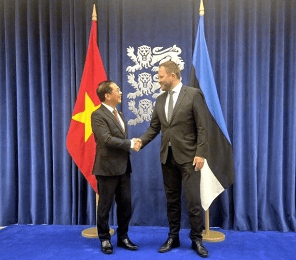 Việt Nam và Estonia đẩy mạnh hợp tác chuyển đổi số, thúc đẩy EVIPA