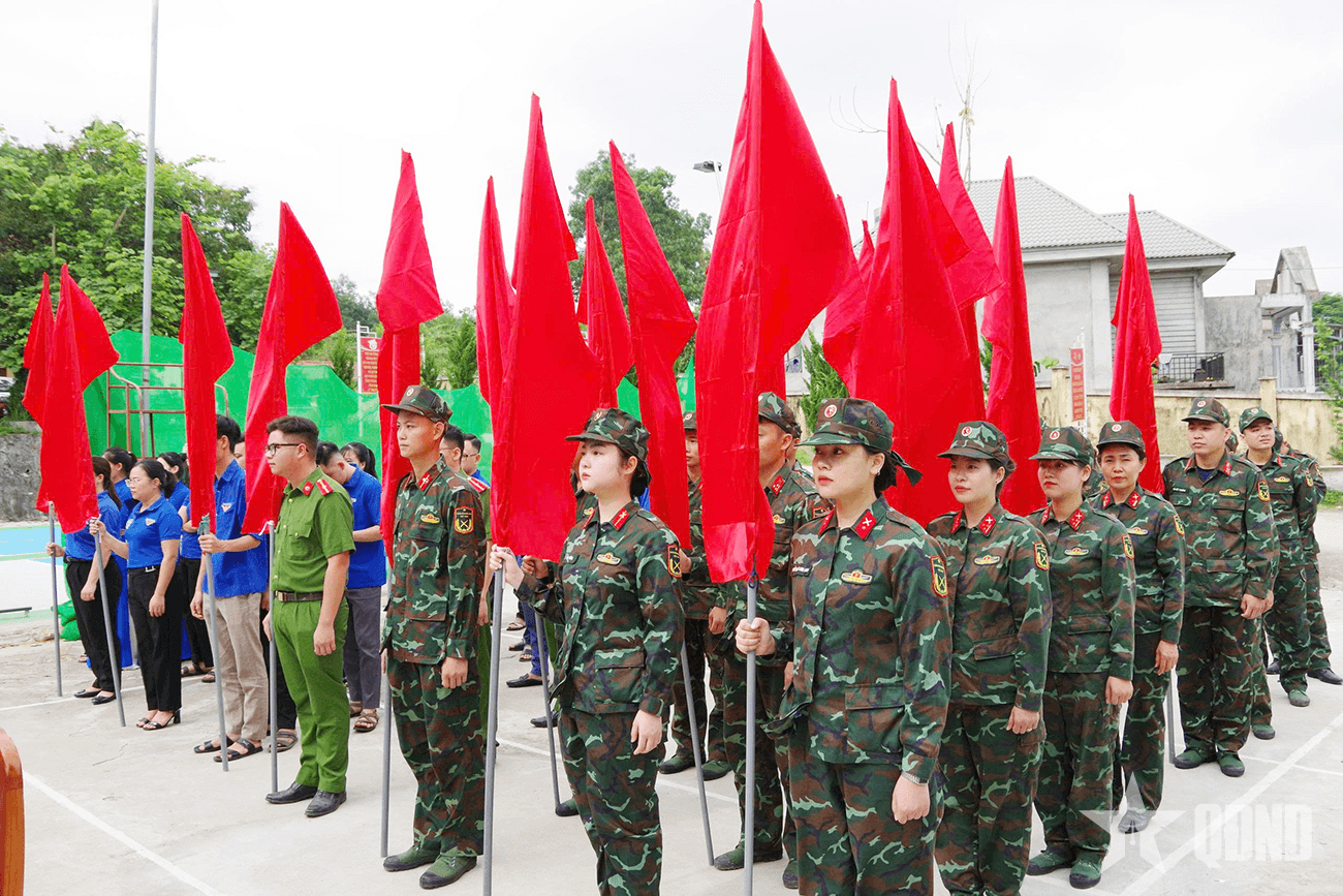 Thắm tình quân dân ở Hùng Đức