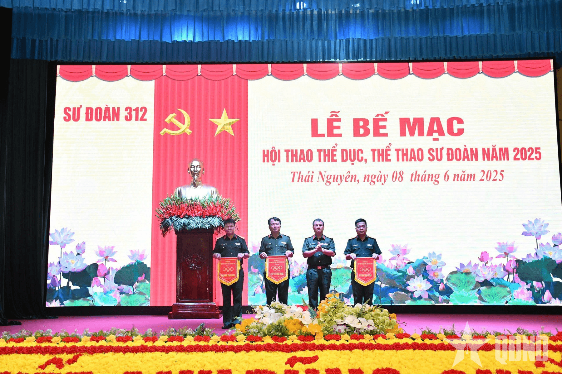 Sư đoàn 312 tổ chức thành công Hội thao thể dục thể thao năm 2025