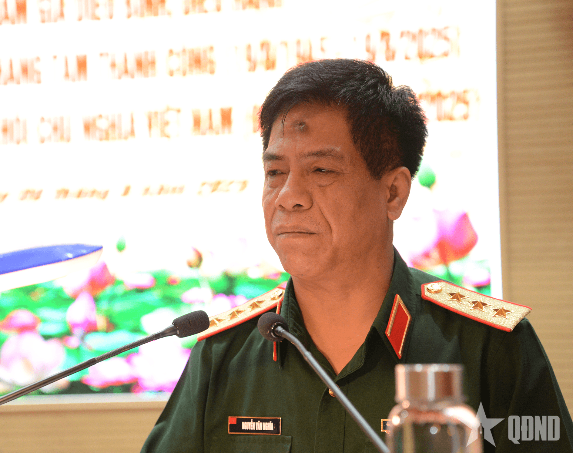 Giao ban các lực lượng tham gia diễu binh, diễu hành Lễ kỷ niệm 80 năm Cách mạng Tháng Tám và Quốc khánh 2-9