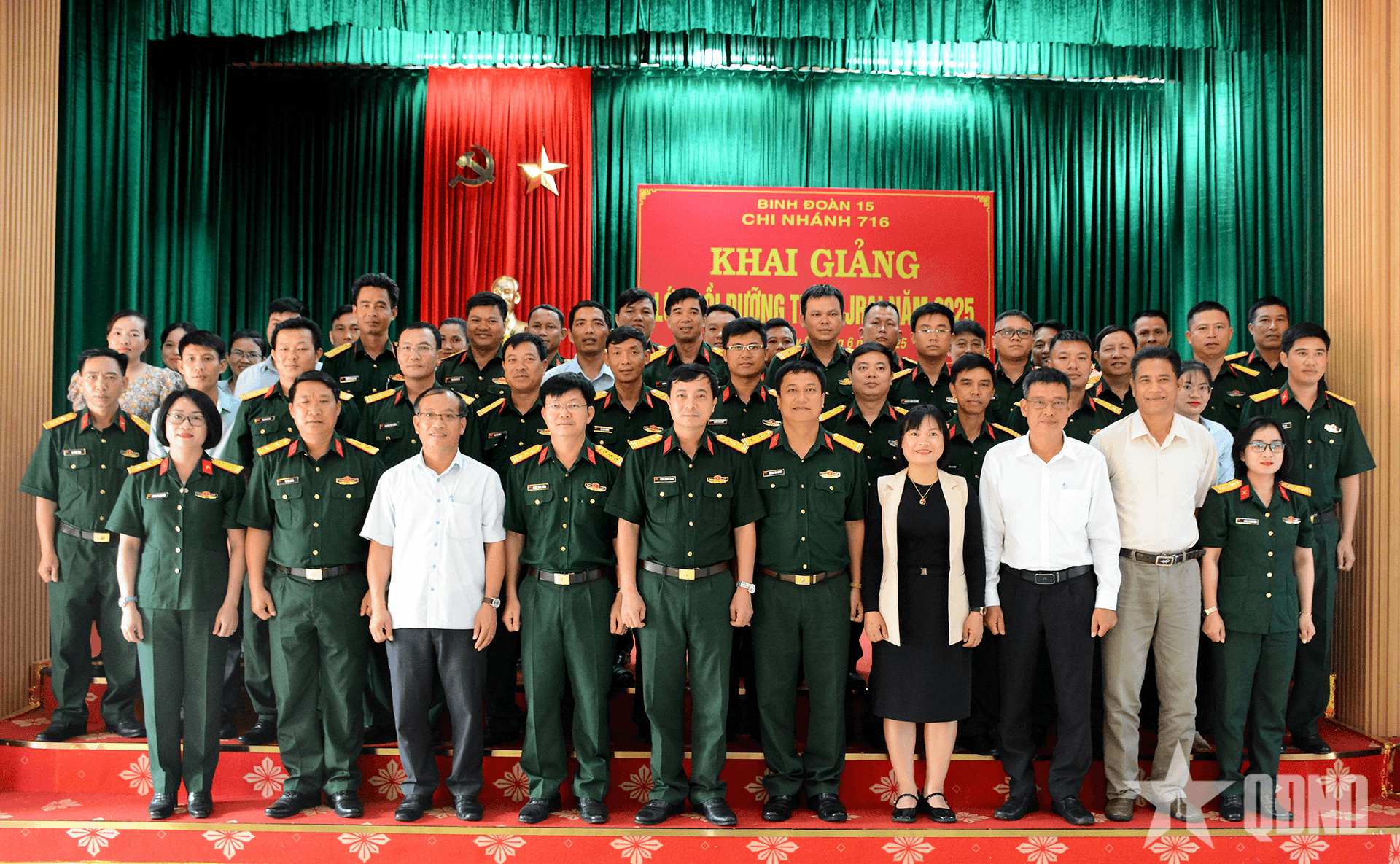 Chi nhánh 716: Khai giảng lớp bồi dưỡng tiếng Jrai năm 2025