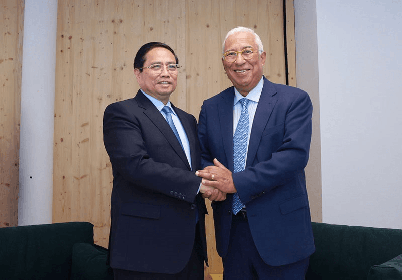 Thủ tướng Phạm Minh Chính gặp các Lãnh đạo Liên minh châu Âu