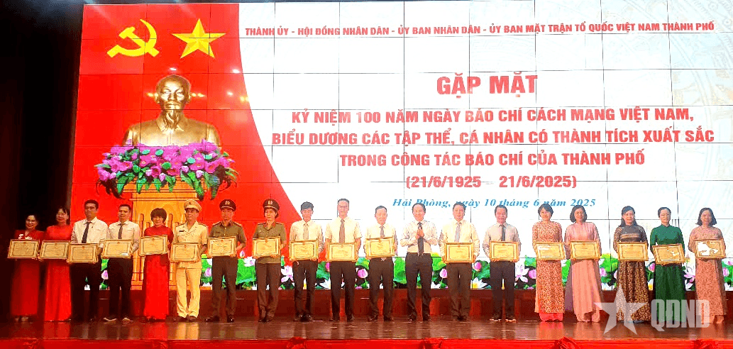 Hải Phòng tổ chức gặp mặt kỷ niệm 100 năm Ngày Báo chí cách mạng Việt Nam