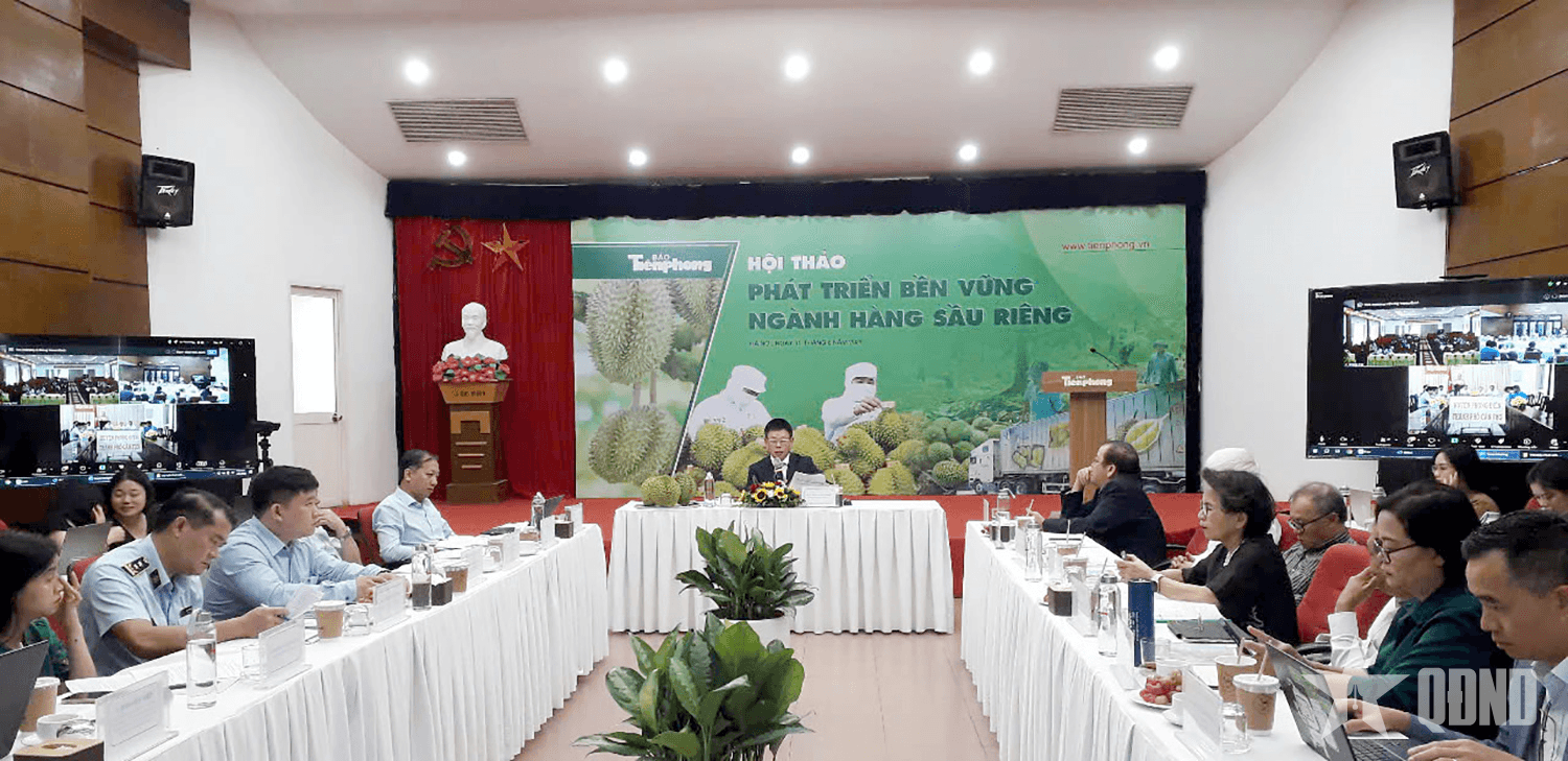 Phát triển bền vững ngành hàng sầu riêng