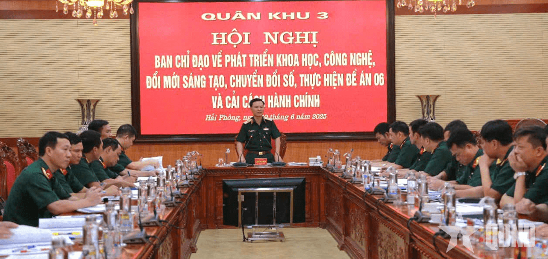 Quân khu 3: Đẩy mạnh phát triển khoa học, công nghệ, đổi mới sáng tạo, chuyển đổi số