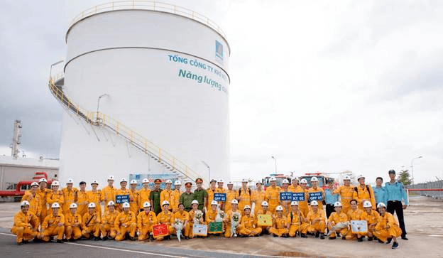 PV GAS CA MAU chính thức đạt mốc 1 triệu tấn LPG