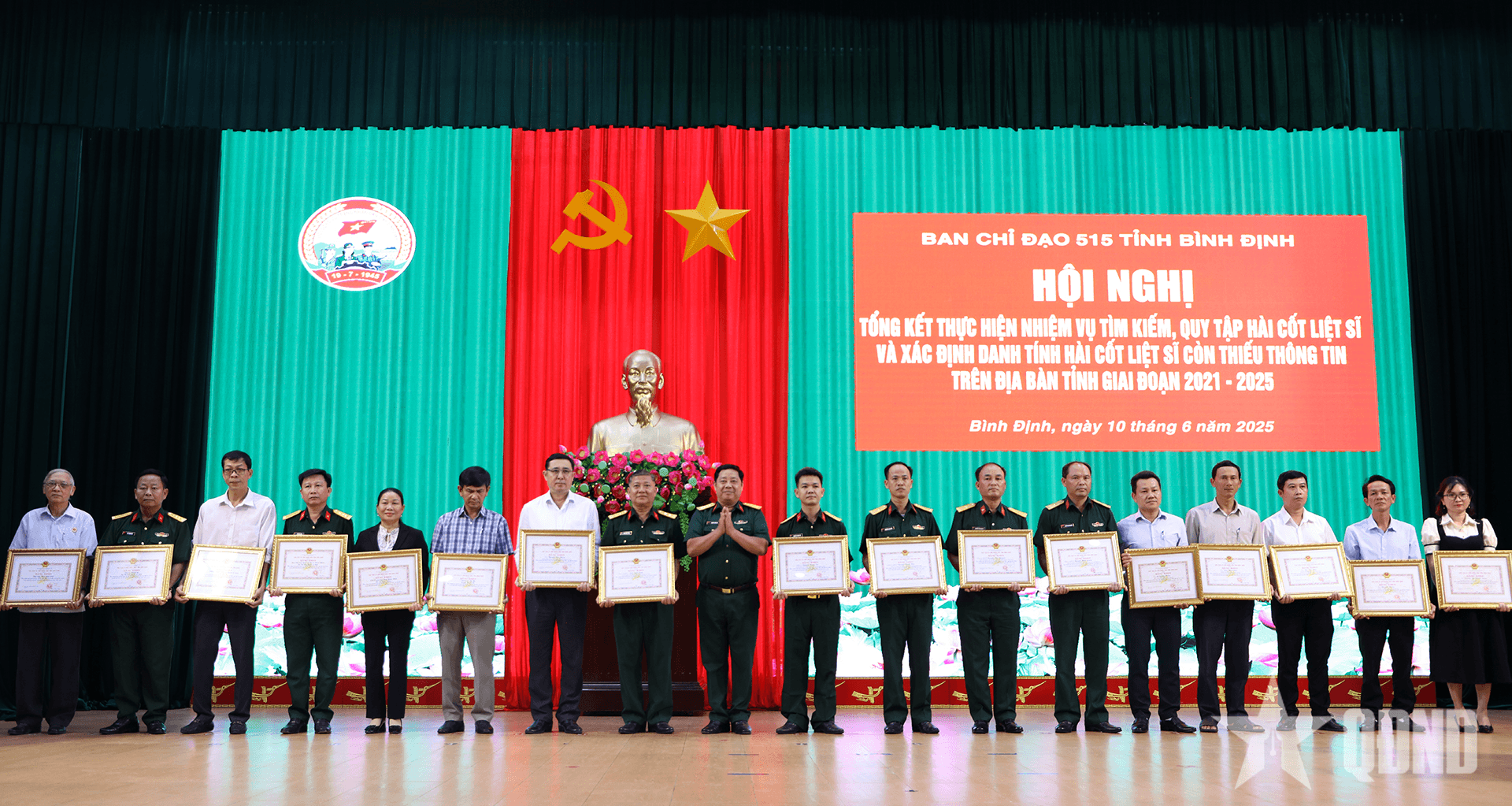 Bình Định: Quy tập được 122 hài cốt liệt sĩ giai đoạn 2021-2025