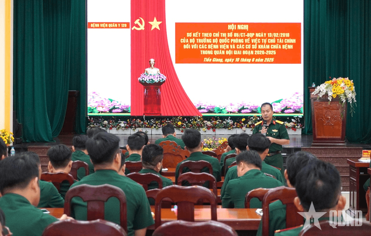 Bệnh viện Quân y 120 (Quân khu 9): Sơ kết về việc tự chủ về tài chính