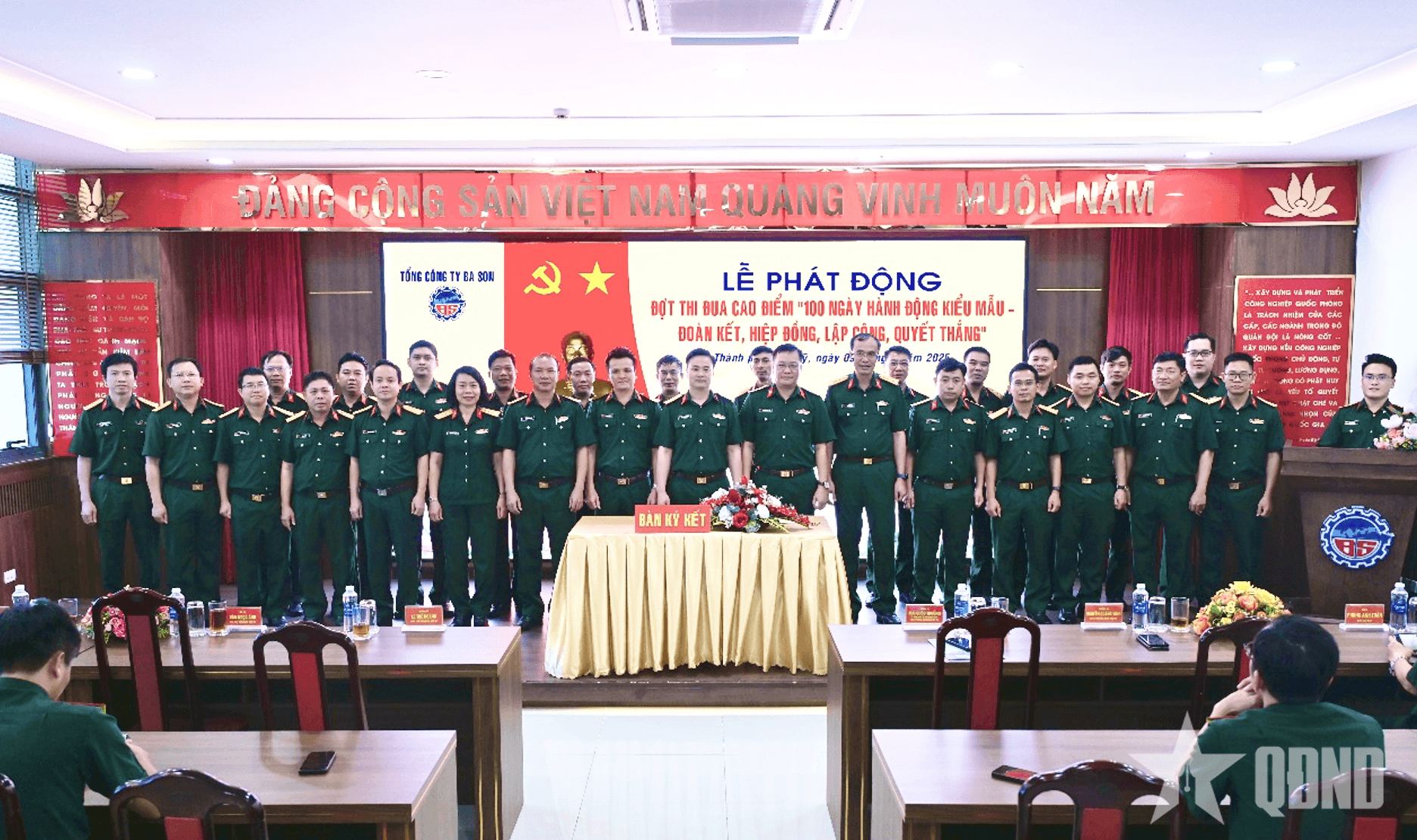 Tổng công ty Ba Son phát động thi đua cao điểm
