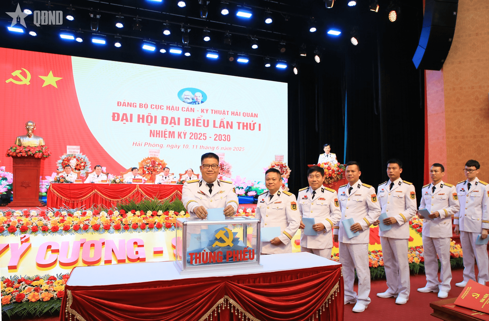 Cục Hậu cần - Kỹ thuật, Quân chủng Hải quân tổ chức Đại hội đại biểu nhiệm kỳ 2025-2030