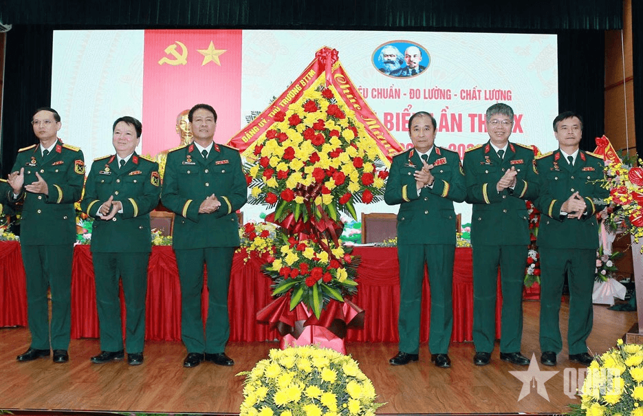 Thượng tướng Phùng Sĩ Tấn dự Đại hội đại biểu Đảng bộ Cục Tiêu chuẩn - Đo lường - Chất lượng nhiệm kỳ 2025-2030