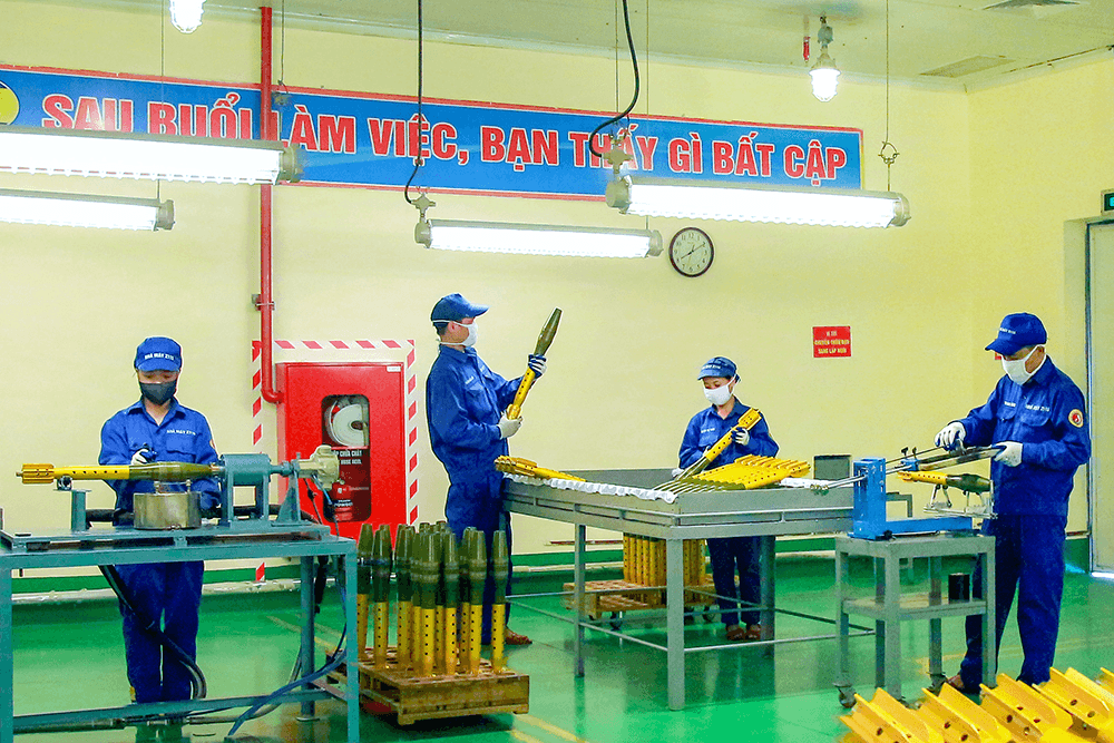 Phấn đấu trở thành nhà máy quốc phòng hiện đại